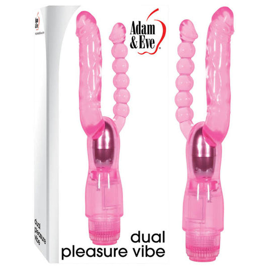 Adam & Eve Dual Pleasure Vibe-(176h 6200) - 176H 6200