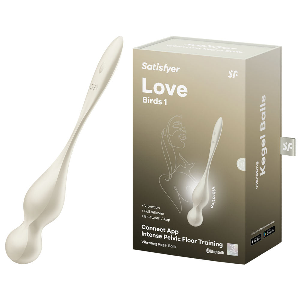 Satisfyer Love Birds 1 - White-(4002910) - 4002910