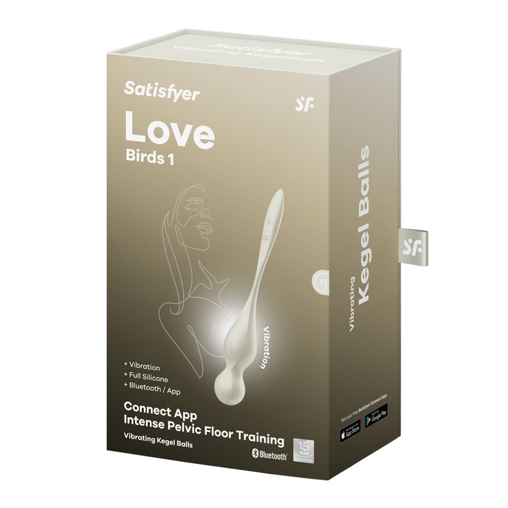 Satisfyer Love Birds 1 - White-(4002910) - 4002910