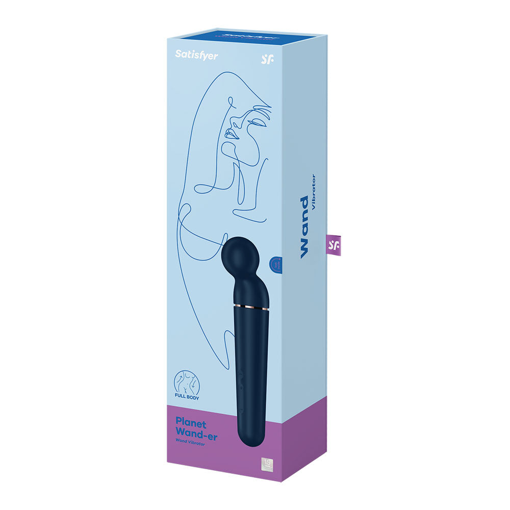 Satisfyer Planet Wand-er - Blue-(4018560) - 4018560