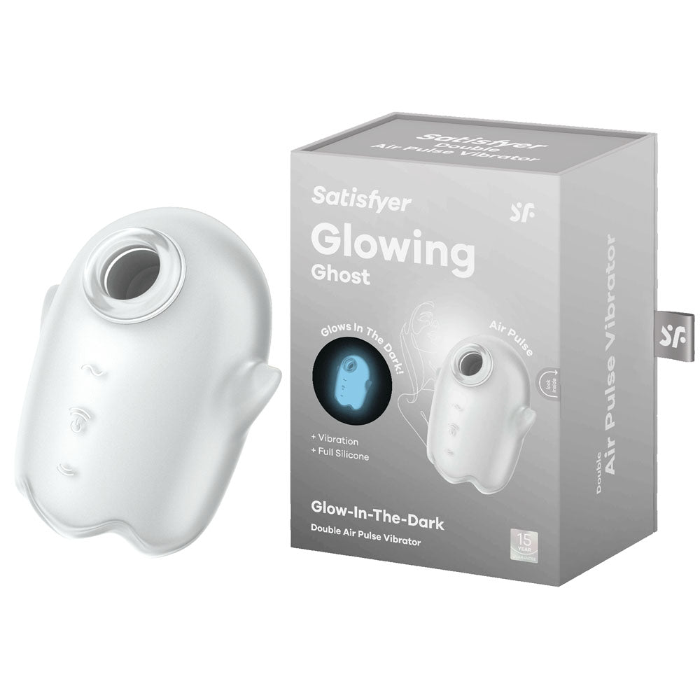 Satisfyer Glowing Ghost - White-(4060057) - 4060057