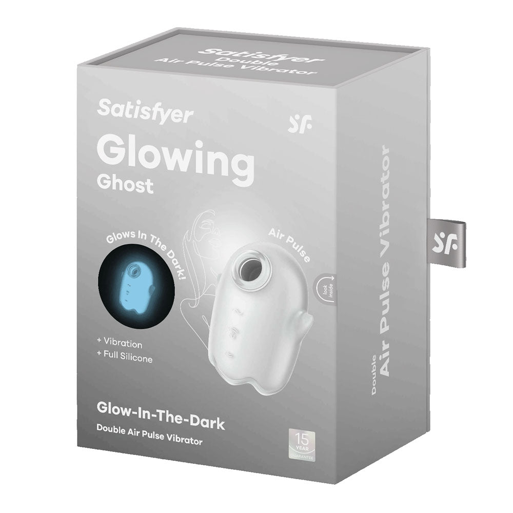 Satisfyer Glowing Ghost - White-(4060057) - 4060057