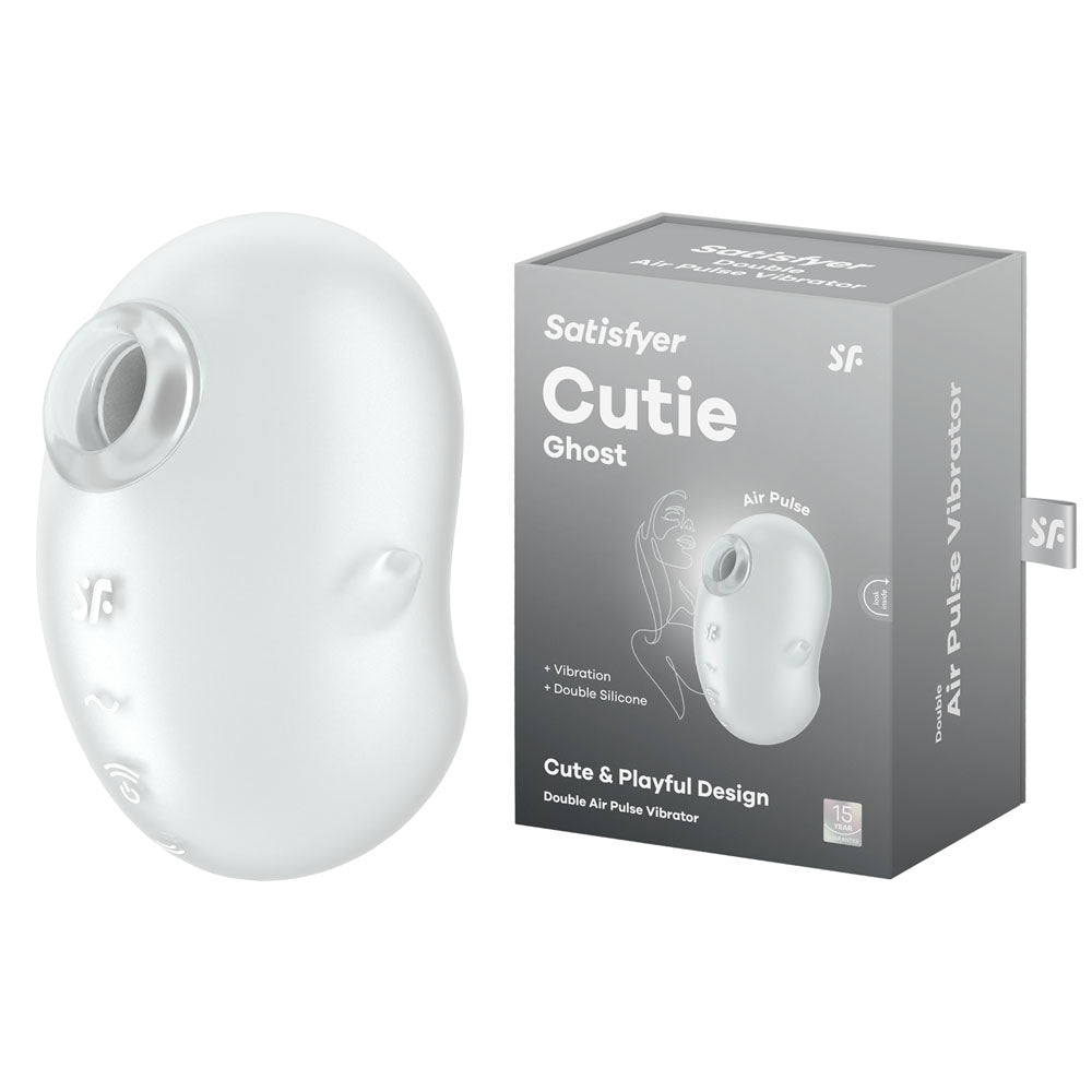 Satisfyer Cutie Ghost - White-(4067766) - 4067766