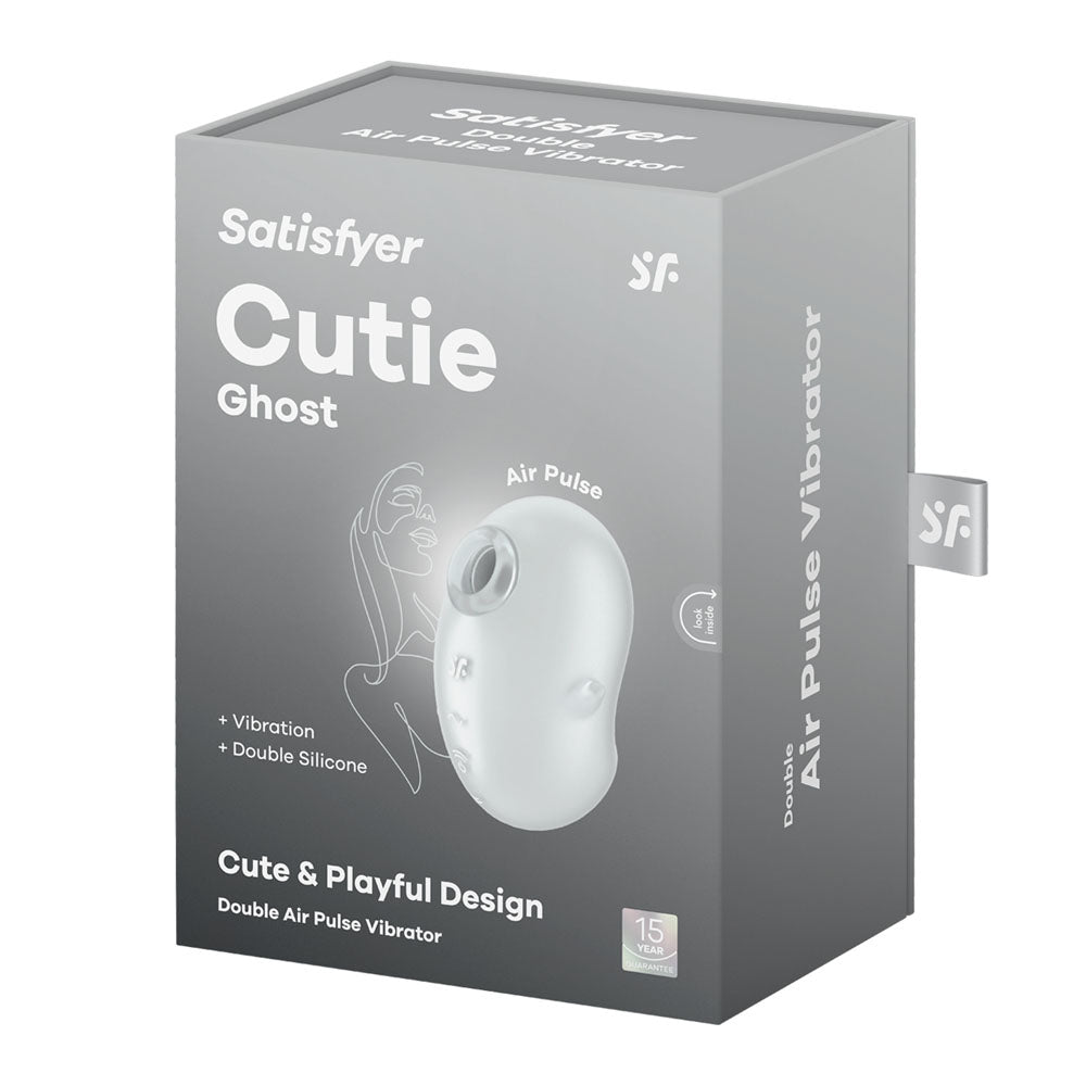 Satisfyer Cutie Ghost - White-(4067766) - 4067766