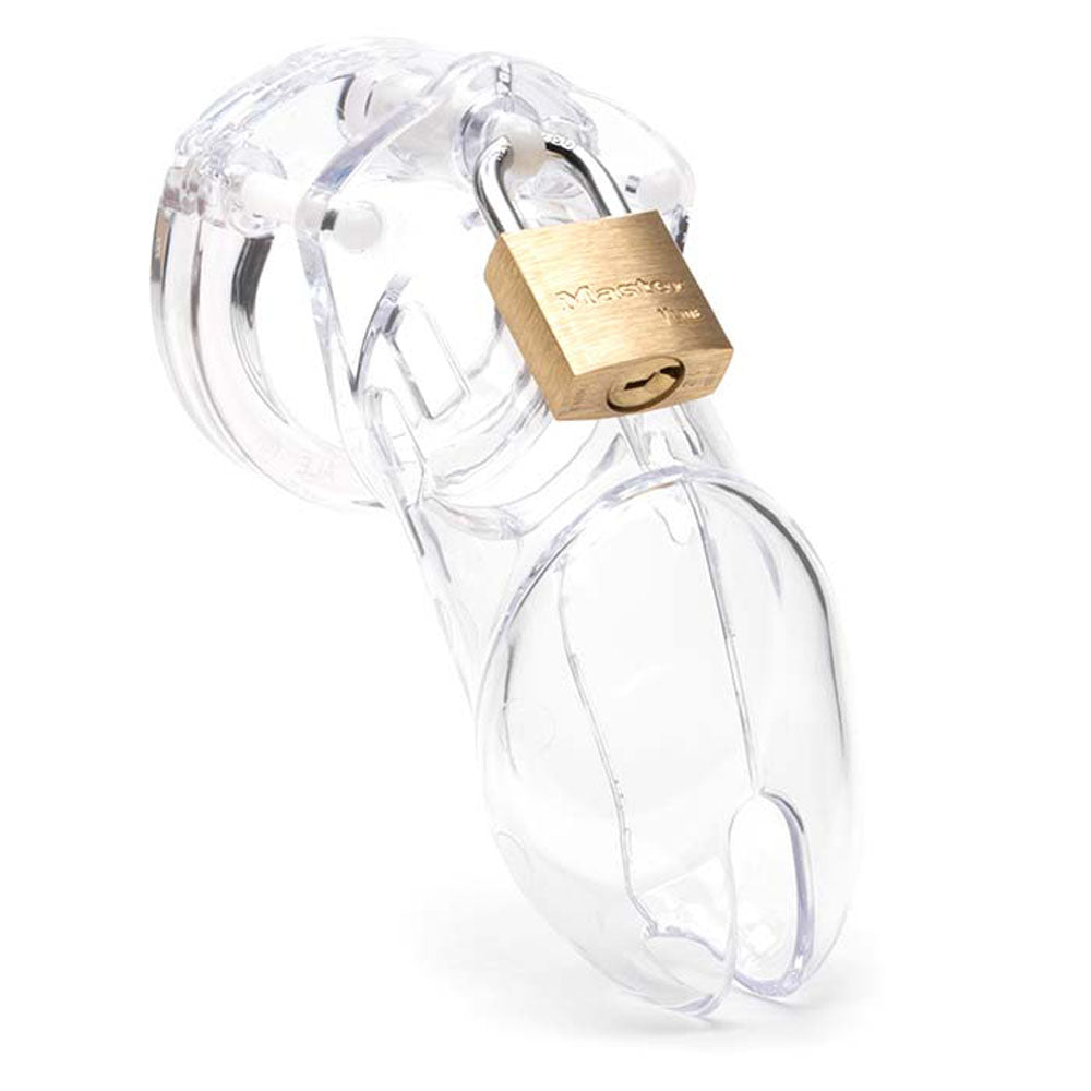 CB-6000 Chastity Cock Cage Kit - Clear-(6000clr) - 6000CLR