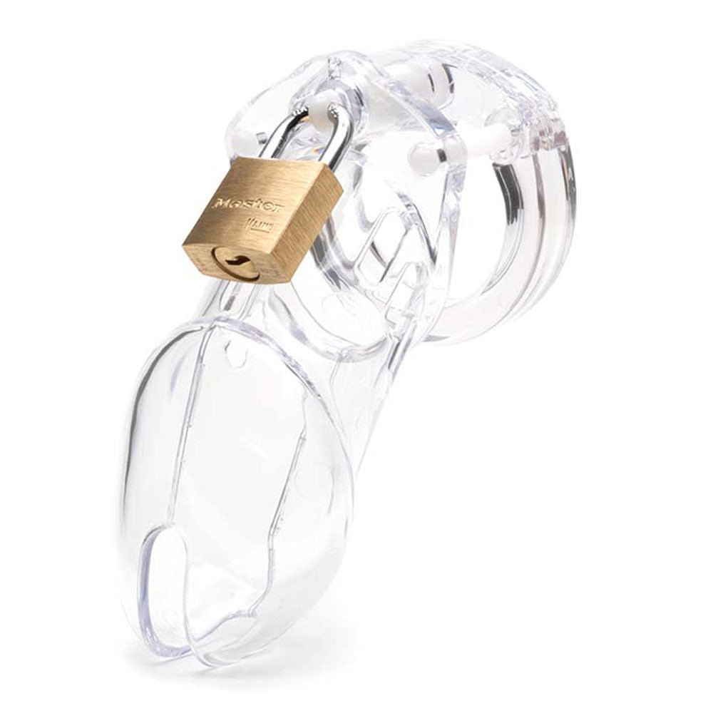 CB-6000 Chastity Cock Cage Kit - Clear-(6000clr) - 6000CLR