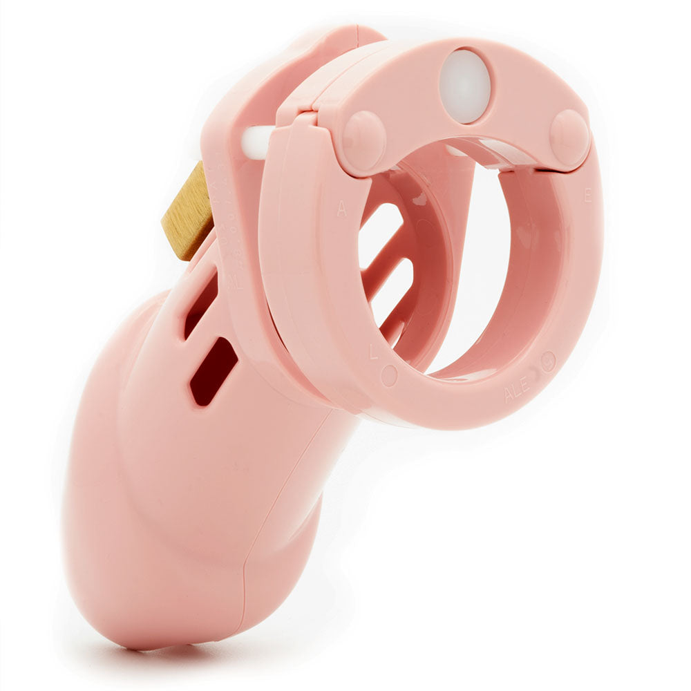 CB-6000 Chastity Cock Cage Kit - Pink-(6000pnk) - 6000PNK