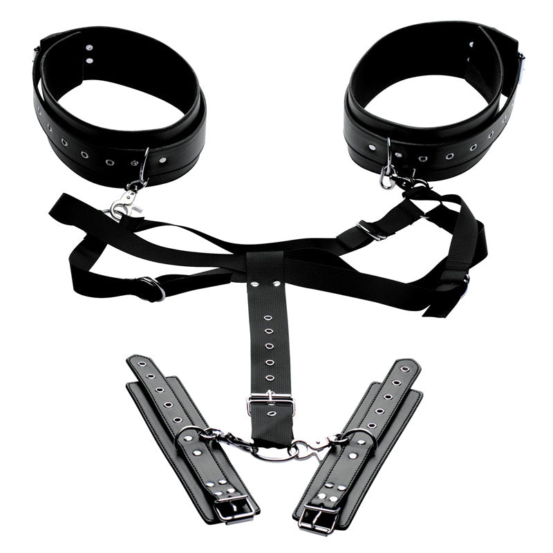 Master Series Acquire Thigh Harness & Wrist Cuffs-(ae801) - AE801