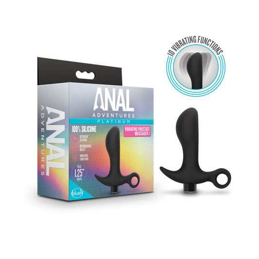 Anal Adventures Platinum Vibrating Prostate Massager 01-(bl-11615) - BL-11615