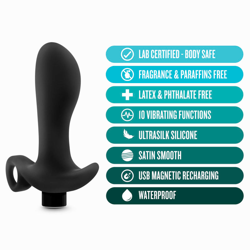 Anal Adventures Platinum Vibrating Prostate Massager 01-(bl-11615) - BL-11615