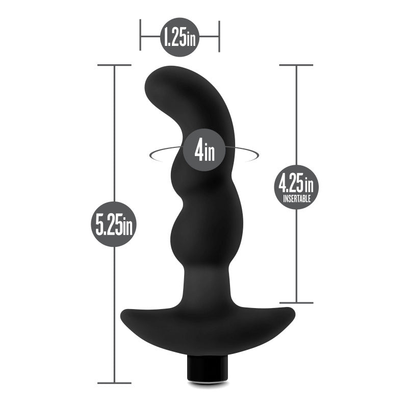 Anal Adventures Platinum Vibrating Prostate Massager 03-(bl-11635) - BL-11635