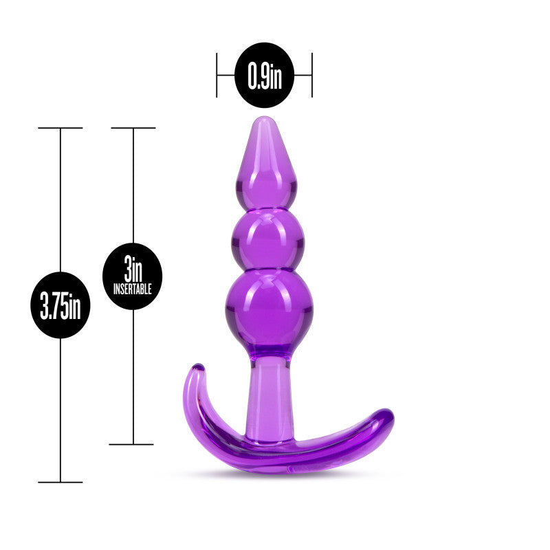 B Yours Triple Bead Anal Plug-(bl-24411) - BL-24411