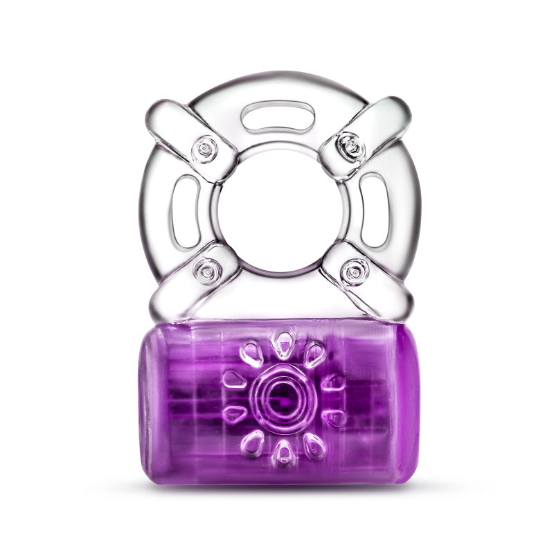 Play With Me Pleaser Rechargeable C-Ring - Purple-(bl-31911) - BL-31911