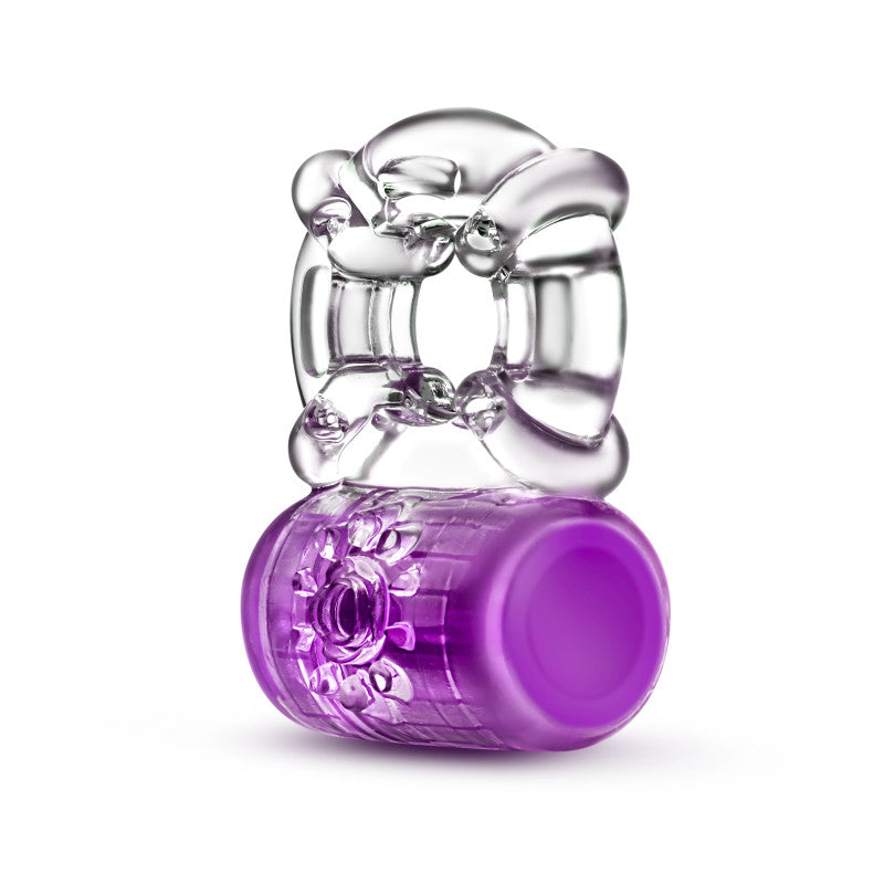 Play With Me Pleaser Rechargeable C-Ring - Purple-(bl-31911) - BL-31911