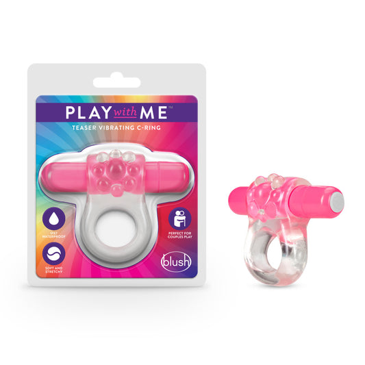 Play With Me Teaser Vibrating C-Ring-(bl-74100) - BL-74100