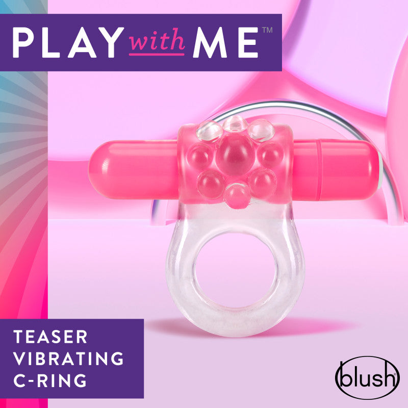 Play With Me Teaser Vibrating C-Ring-(bl-74100) - BL-74100