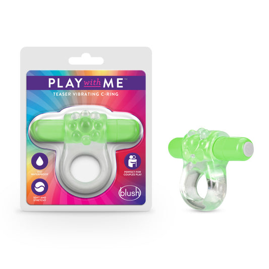 Play With Me Teaser Vibrating C-Ring - G-(bl-74122) - BL-74122