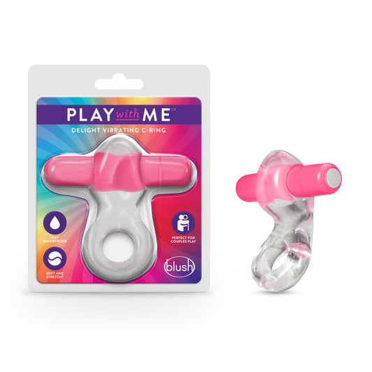 Play With Me Delight Vibrating C-Ring-(bl-74300) - BL-74300