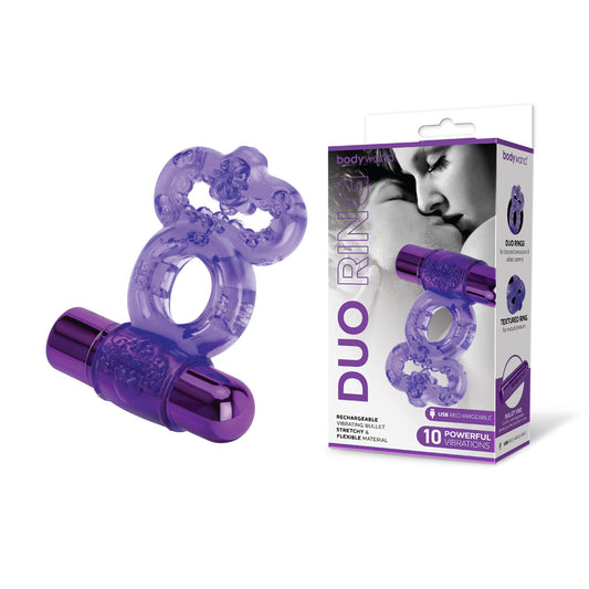 Bodywand Rechargeable Duo Ring-(bw1506) - BW1506