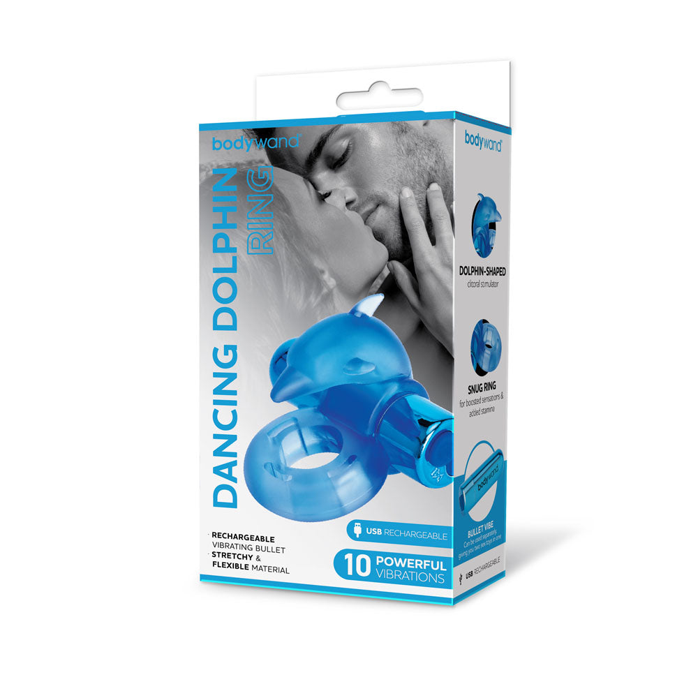 Bodywand Rechargeable Dancing Dolphin Ring-(bw1507) - BW1507