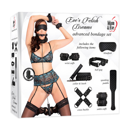 Adam & Eve Fetish Dreams Advanced Bondage Set-(d796 8000) - D796 8000