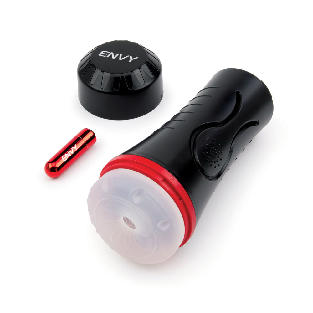 ENVY Squeezable Clear Clutch Stroker-(env-1007) - ENV-1007