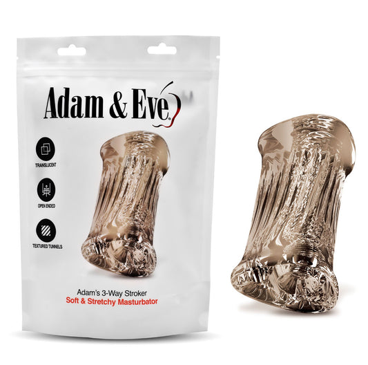 Adam & Eve Adam's 3-Way Stroker-(i476 8100) - I476 8100