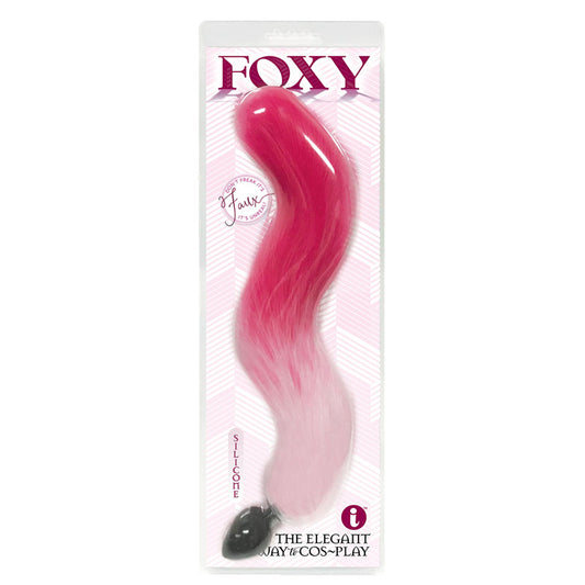 Foxy Fox Tail Silicone Butt Plug-(ic1400) - IC1400