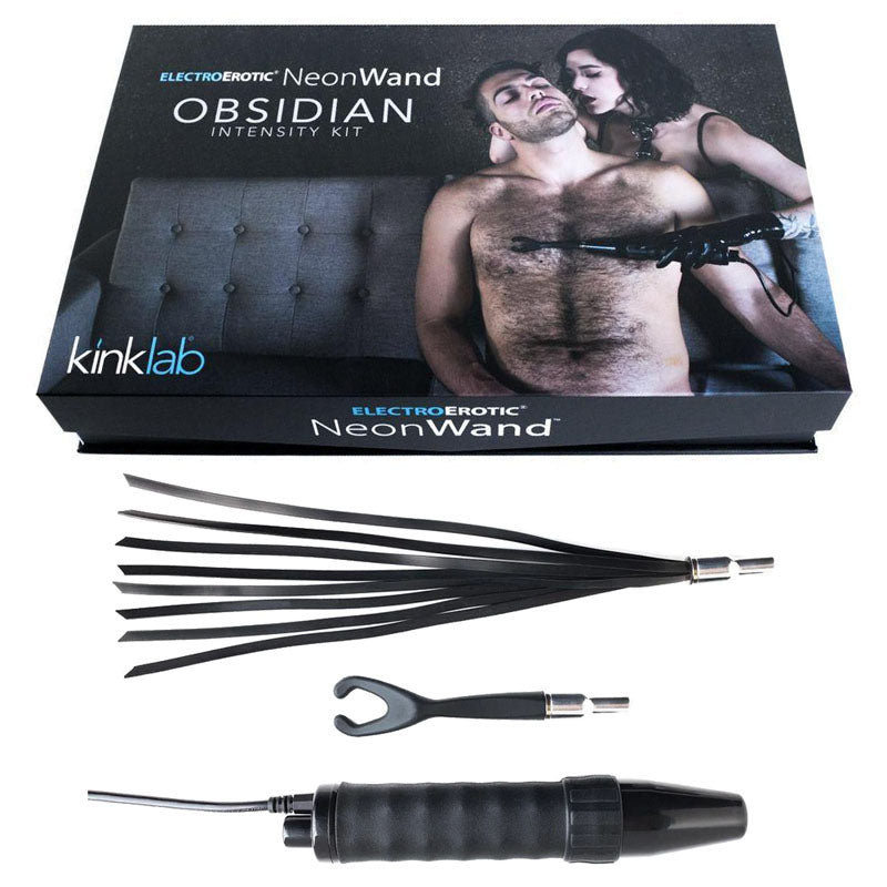 KinkLab Obsidian Neon Wand Intensity Kit-(kl966) - KL966