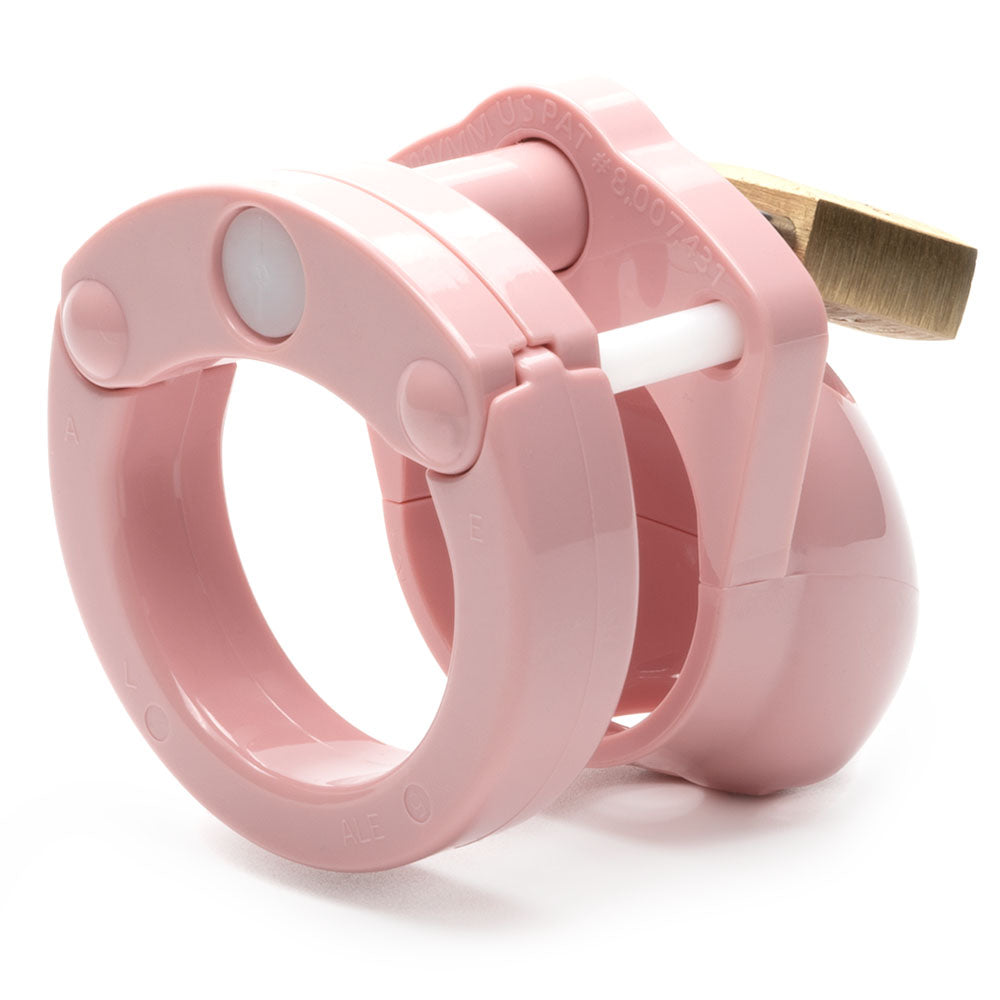 Mini-Me Black Chastity Cock Cage Kit - Pink-(mm-pnk) - MM-PNK