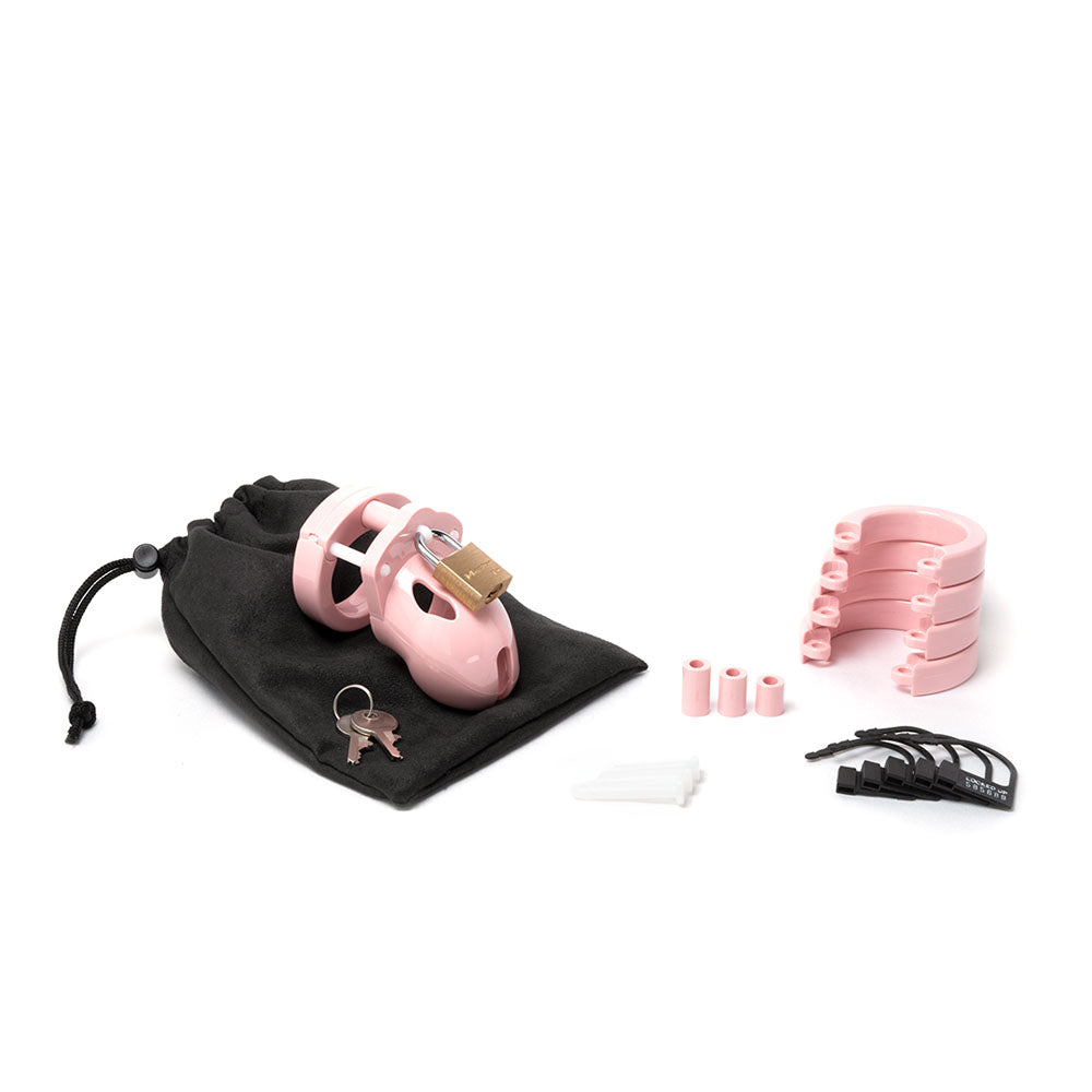 Mr. Stubb Chastity Cock Cage Kit - Pink-(mrstb-pnk) - MRSTB-PNK