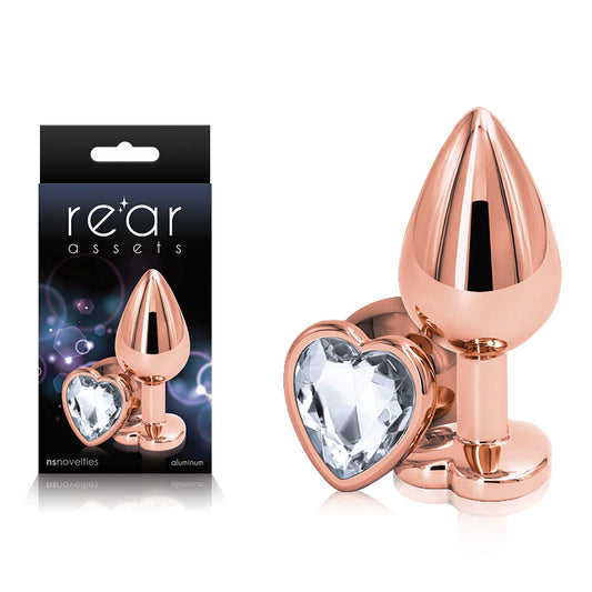 Rear Assets Rose Gold Heart Medium-(nsn-0963-21) - NSN-0963-21