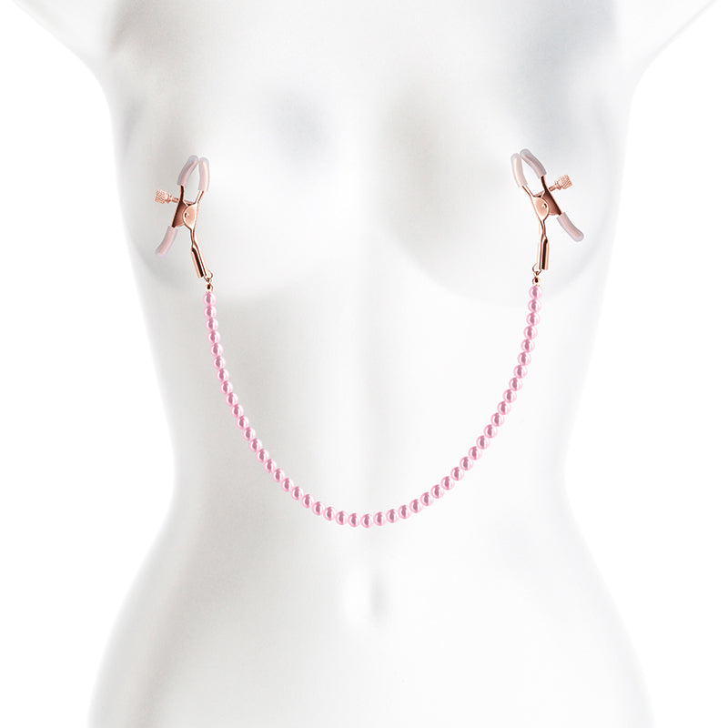 Bound Nipple Clamps - DC1 - Pink-(nsn-1302-44) - NSN-1302-44