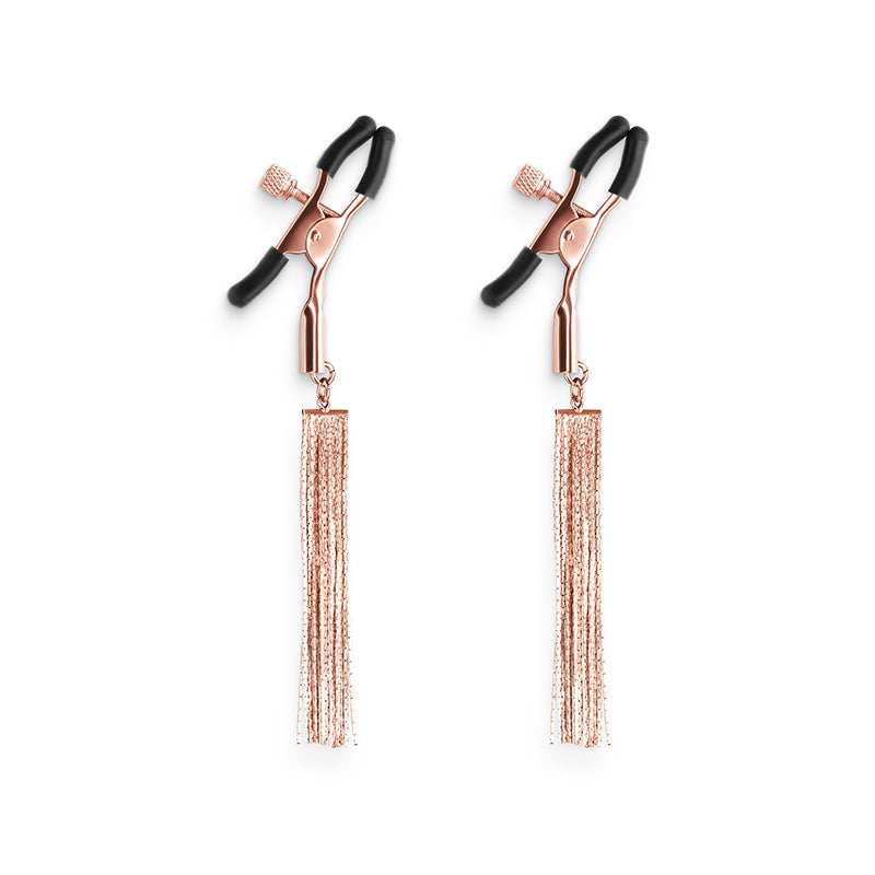 Bound Nipple Clamps - D2 - Rose Gold-(nsn-1302-71) - NSN-1302-71