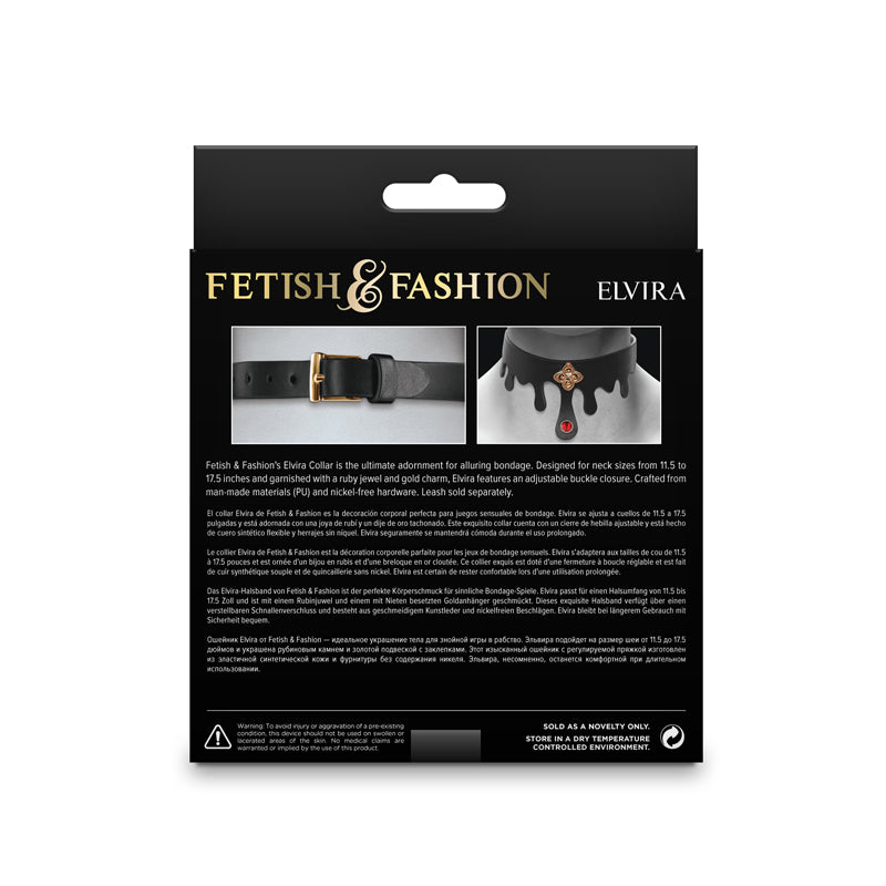 Fetish & Fashion - Elvira Collar-(nsn-1800-43ap) - NSN-1800-43AP