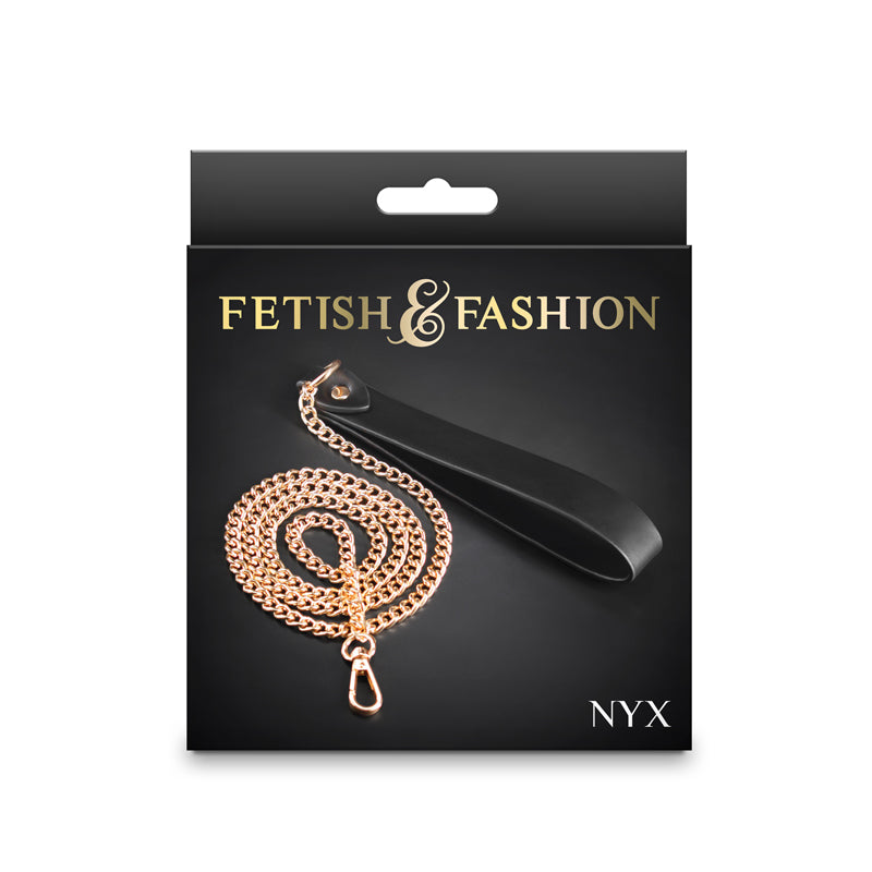 Fetish & Fashion - Nyx Leash-(nsn-1800-93ap) - NSN-1800-93AP