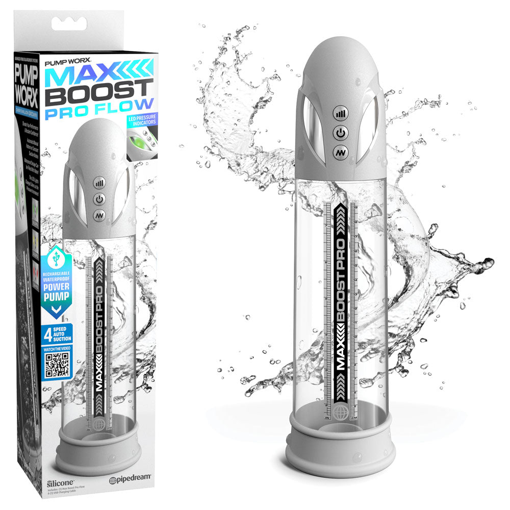 Pump Worx Max Boost Pro Flow - White-(pd3250-19) - PD3250-19