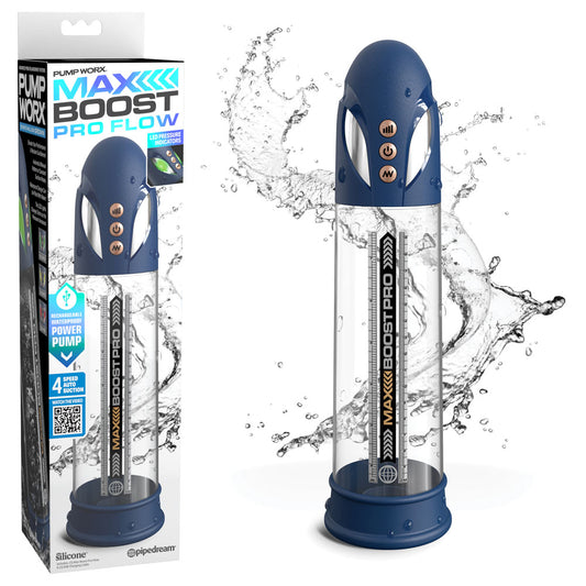 Pump Worx Max Boost Pro Flow - Blue-(pd3250-25) - PD3250-25