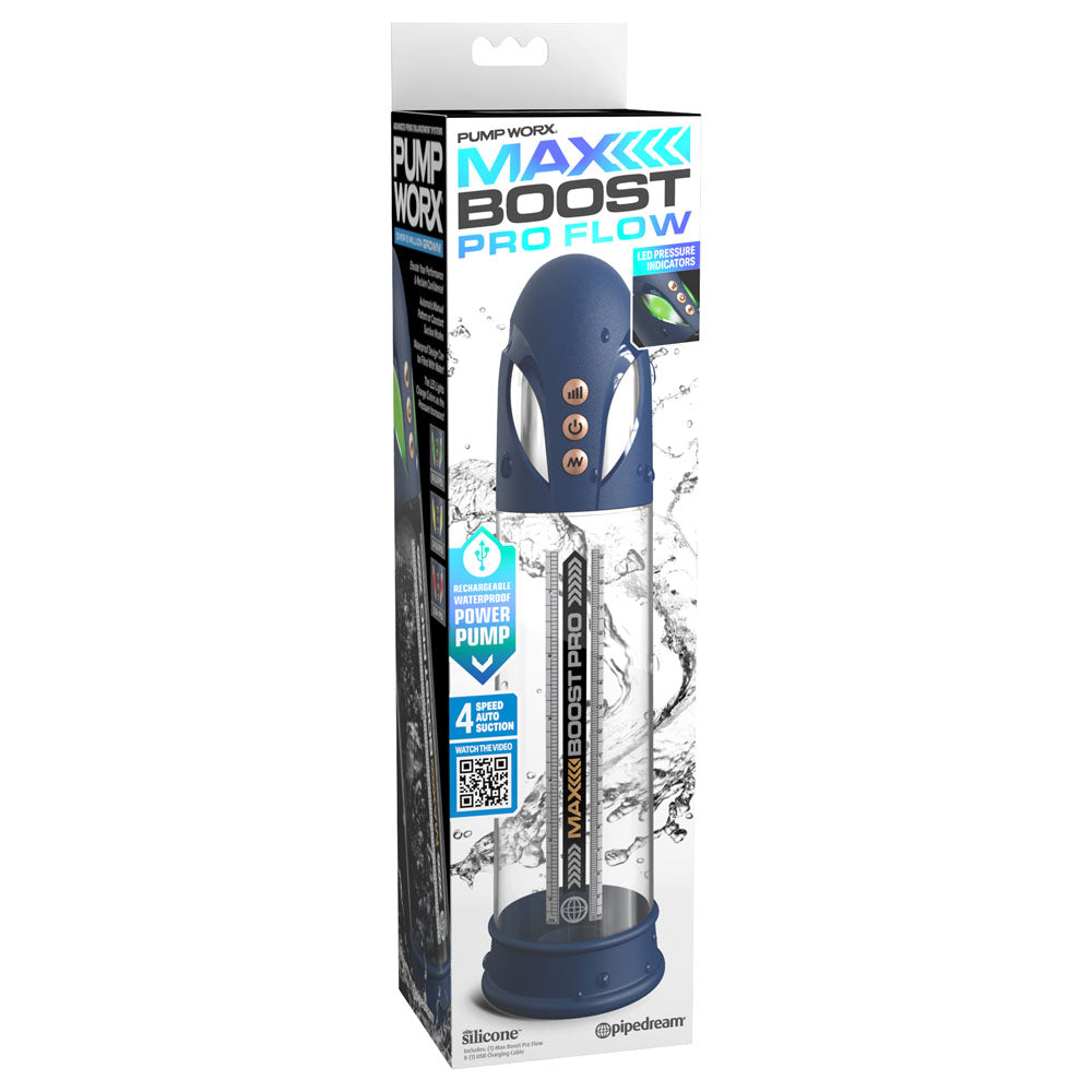 Pump Worx Max Boost Pro Flow - Blue-(pd3250-25) - PD3250-25