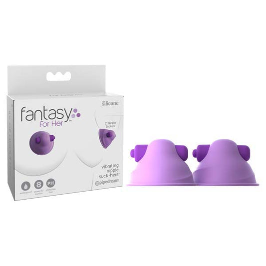 Fantasy For Her Vibrating Nipple Suck-Hers-(pd4920-12) - PD4920-12