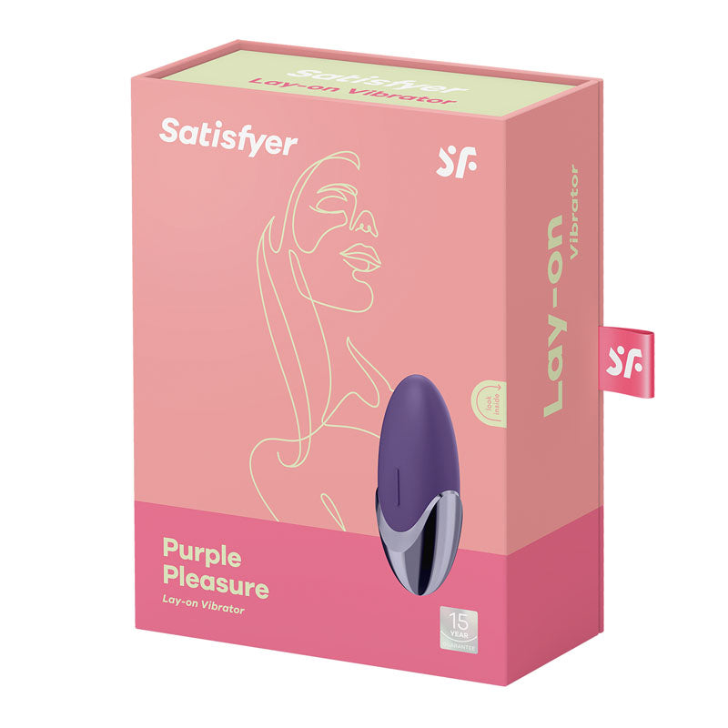 Satisfyer Purple Pleasure-(satlay1) - SATLAY1