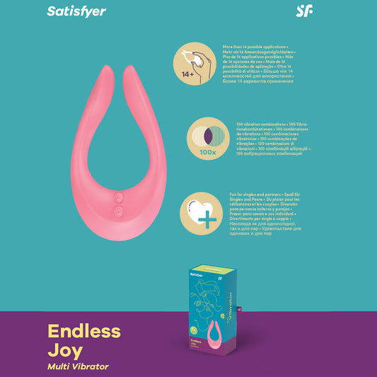 Satisfyer Endless Joy-(satpmf2pnk) - SATPMF2PNK