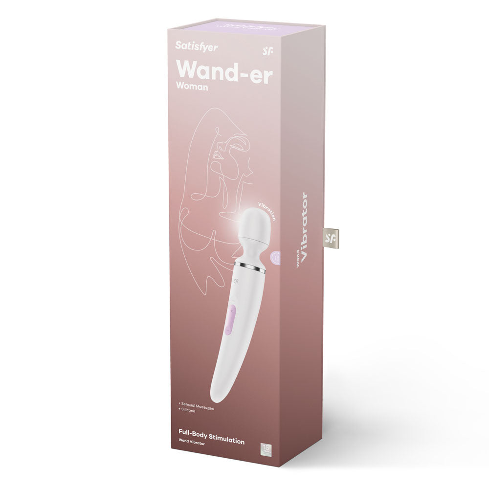 Satisfyer Wand-er Woman-(satwand-wht) - SATWAND-WHT