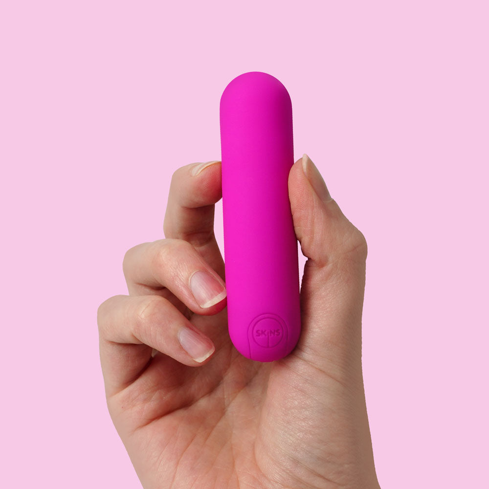 Skins Super Excite Rechargeable Pink Bullet-(sksexbul) - SKSEXBUL