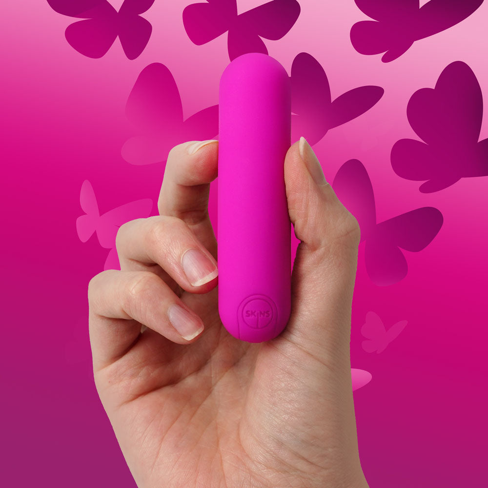 Skins Super Excite Rechargeable Pink Bullet-(sksexbul) - SKSEXBUL