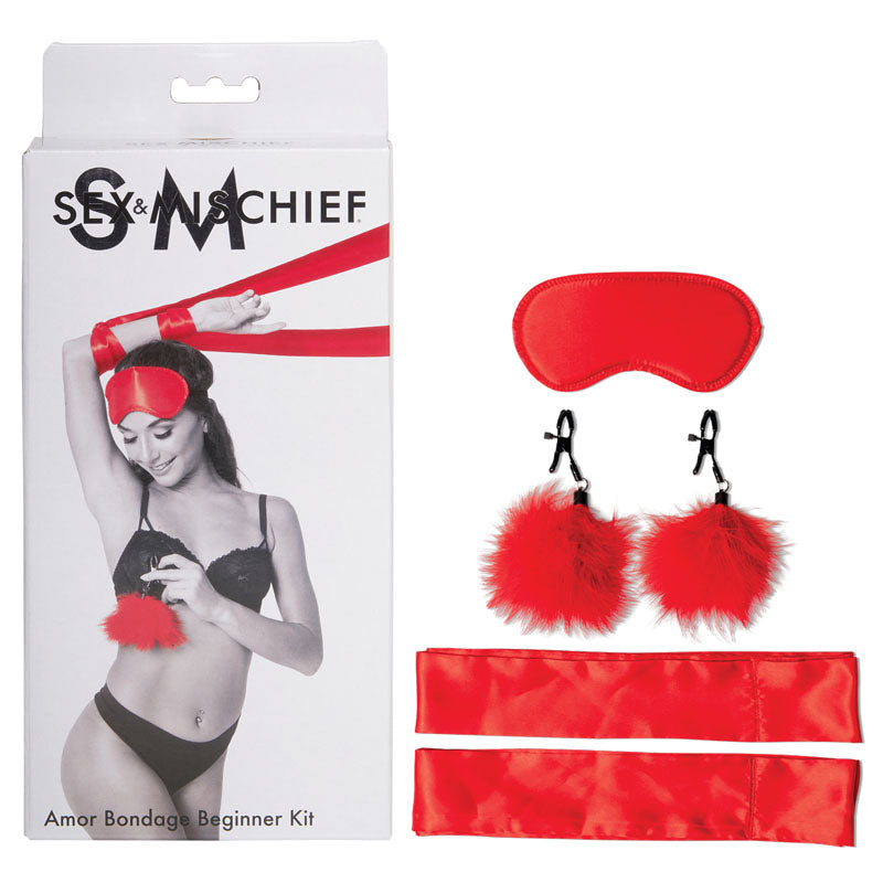 Sex & Mischief Amor Bondage Beginner Kit-(ss09805) - SS09805