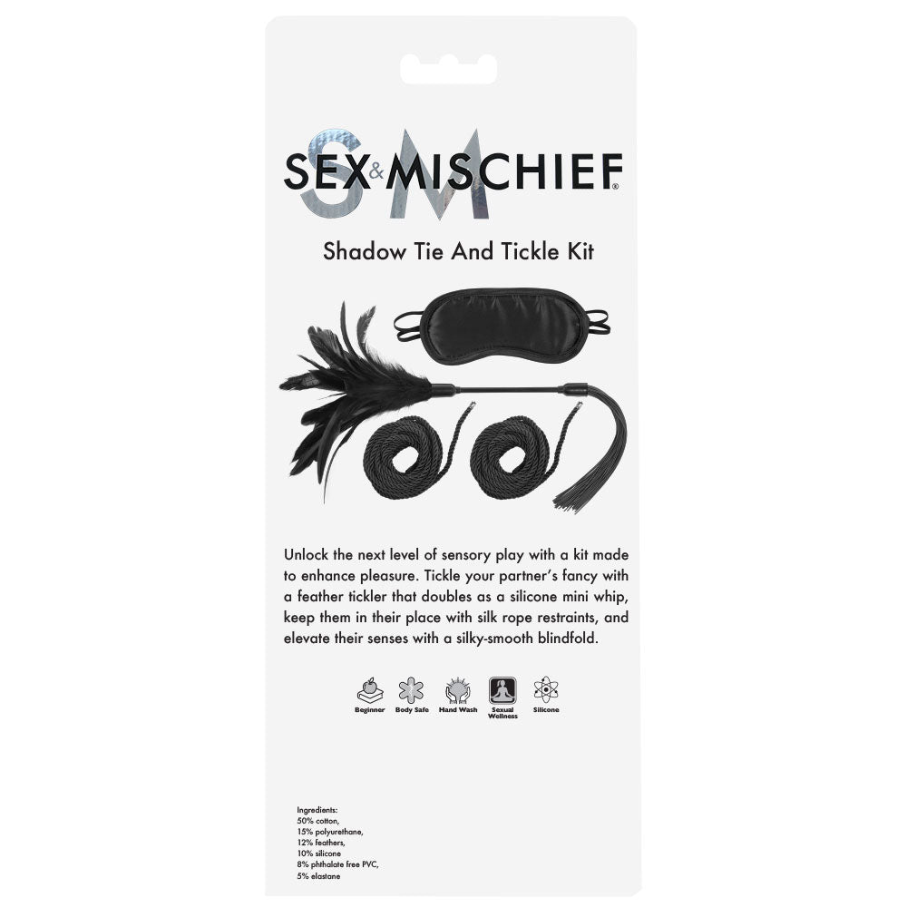 Sex & Mischief Shadow Tie and Tickle Kit-(ss09806) - SS09806