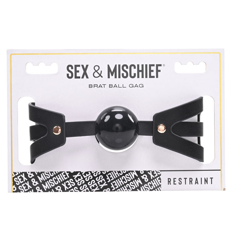 Sex & Mischief Brat Ball Gag-(ss09842) - SS09842