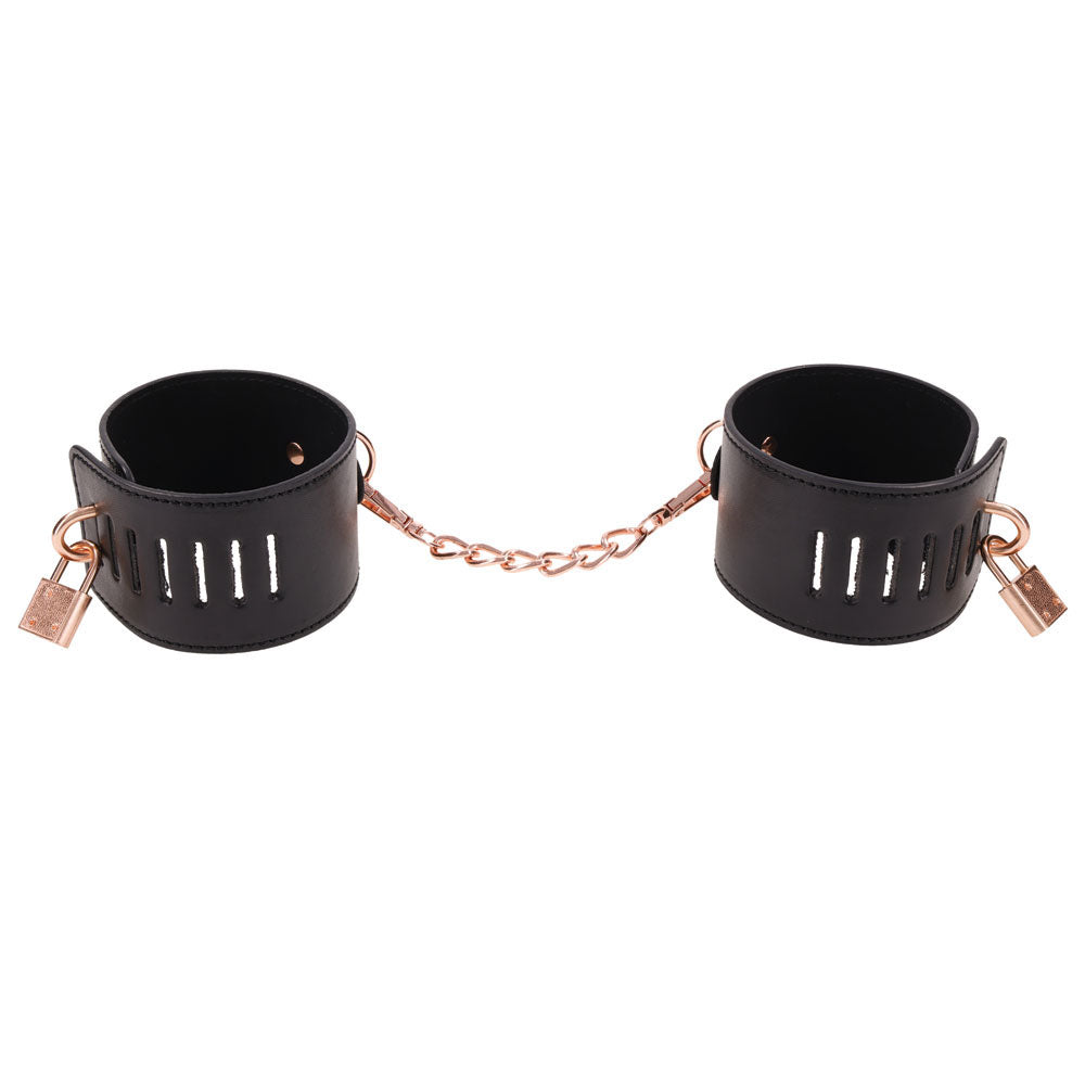 Sex & Mischief Brat Locking Cuffs-(ss09849) - SS09849