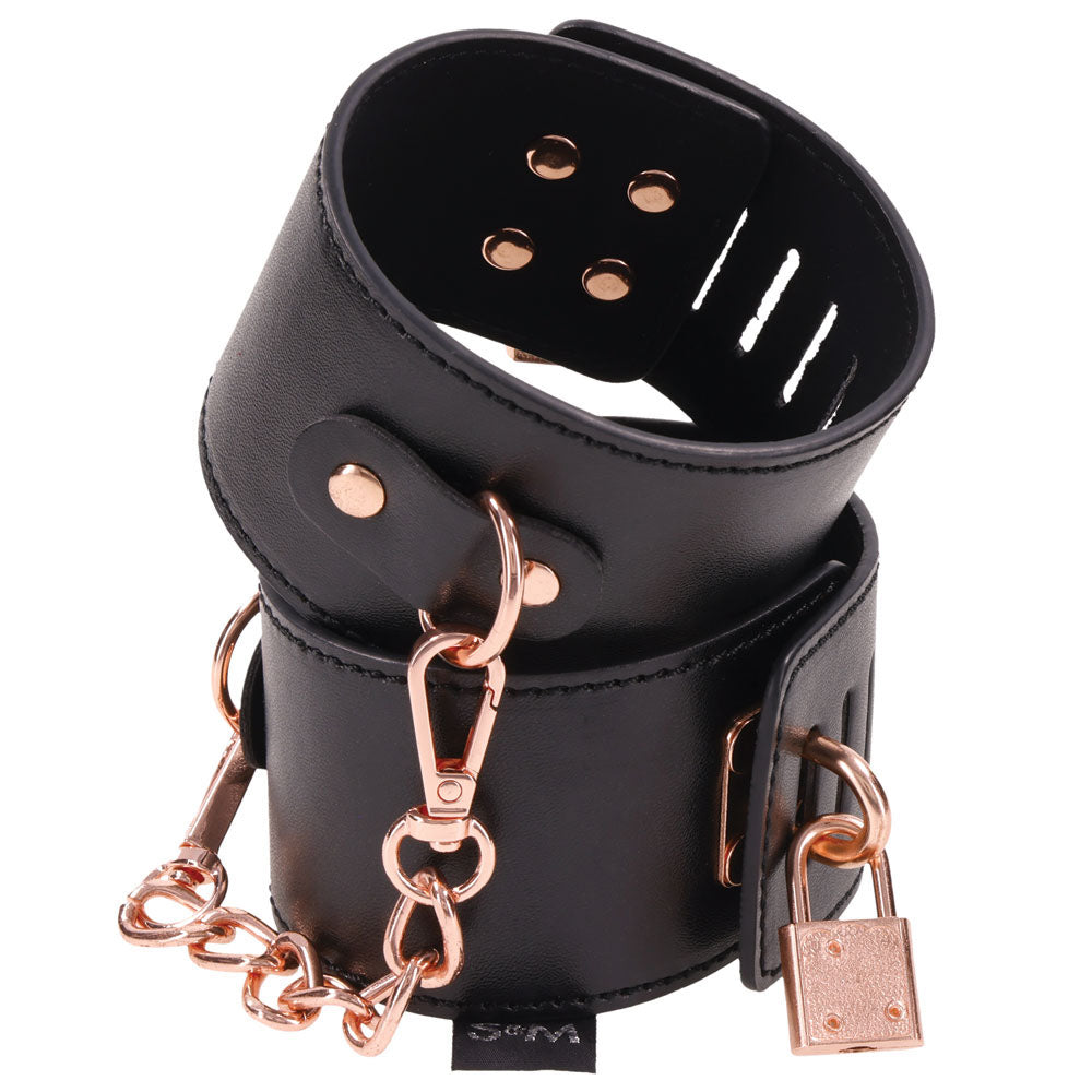 Sex & Mischief Brat Locking Cuffs-(ss09849) - SS09849